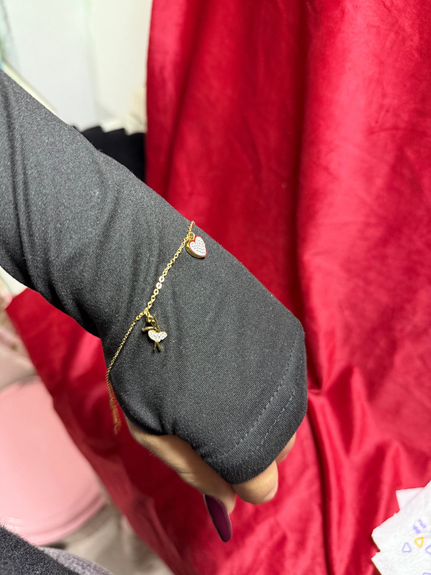 bracciale-cuori-con-ballerina