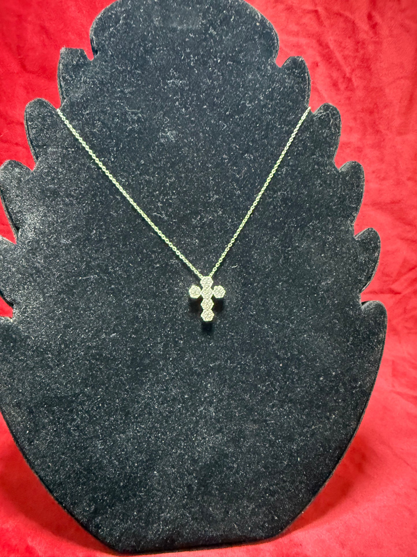 collana-pendente-croce-brillantinata