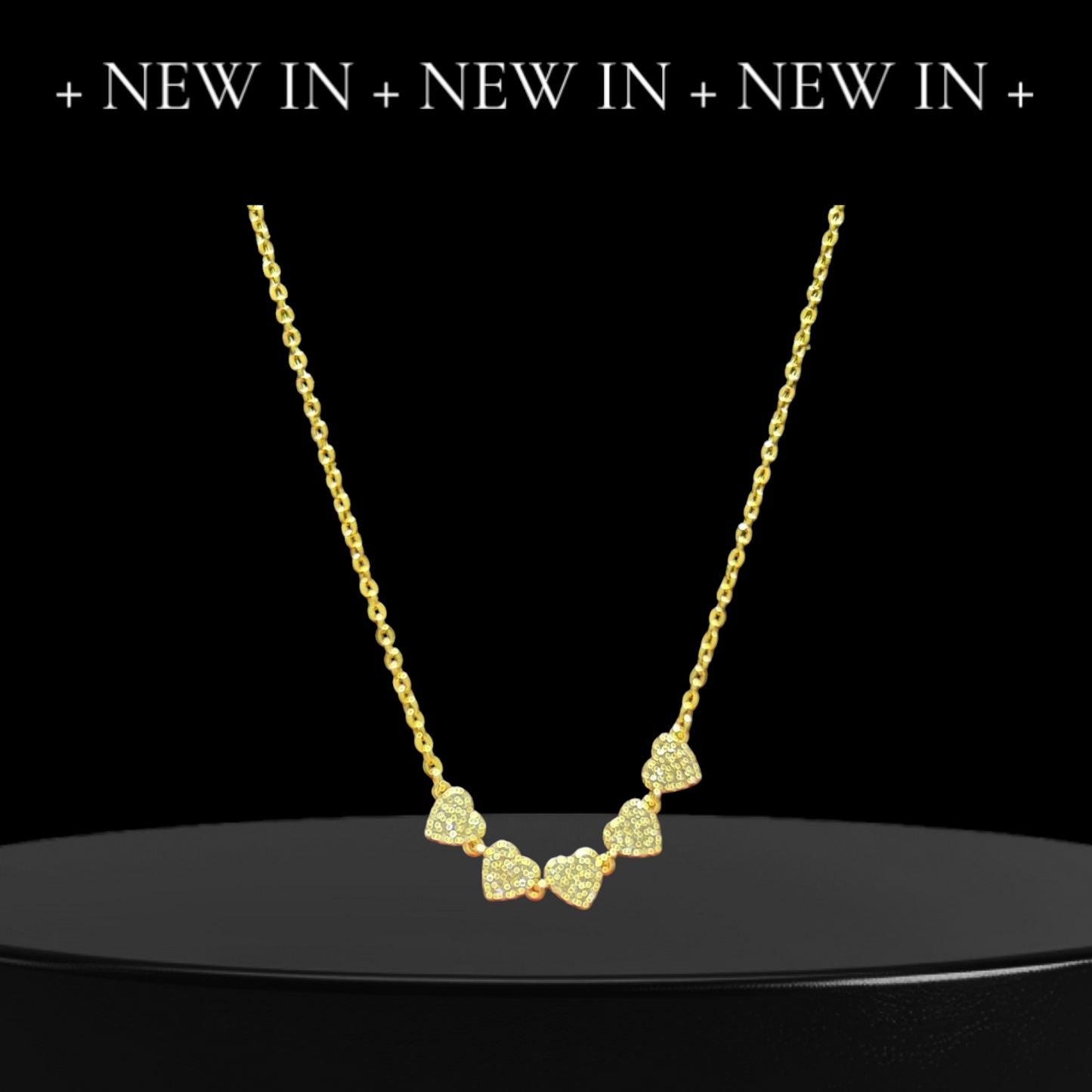 collana-pendente-5-cuori-con-brillantini