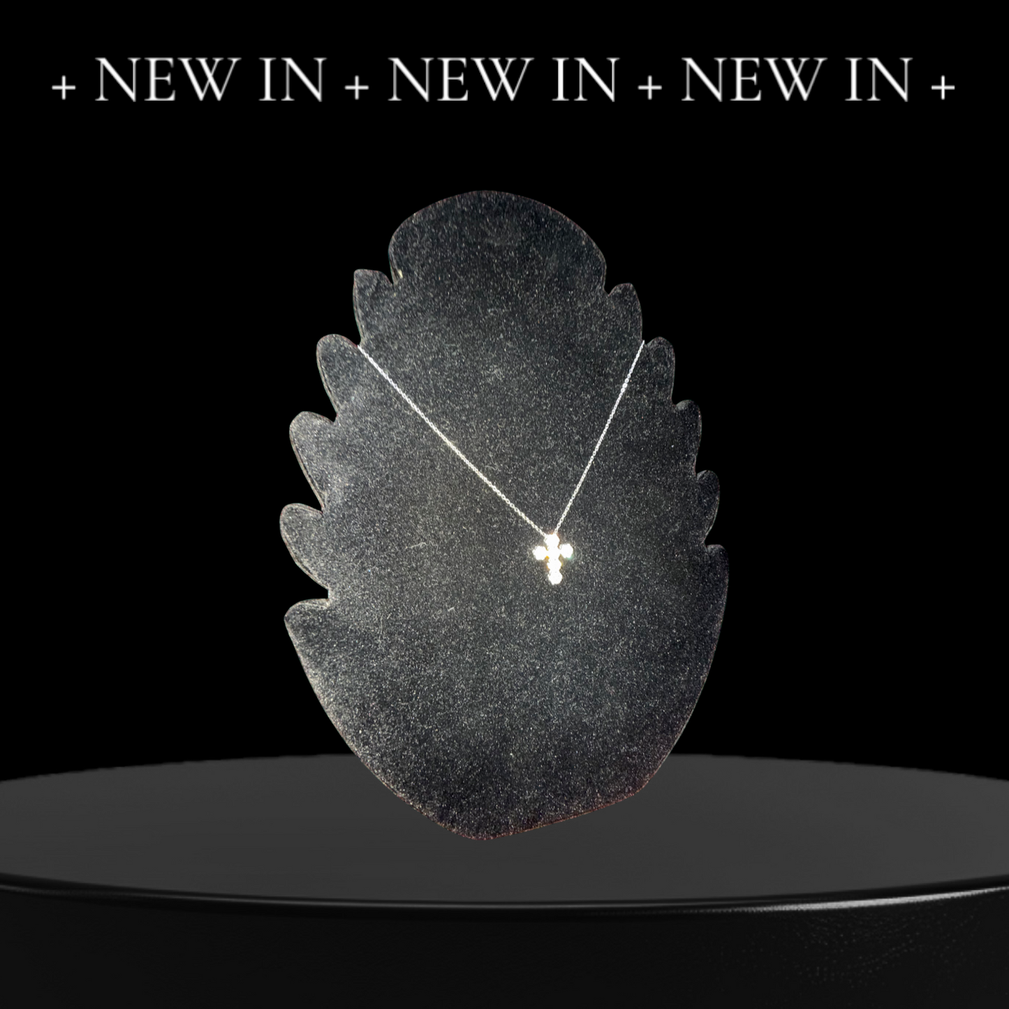 collana-pendente-croce-brillantinata