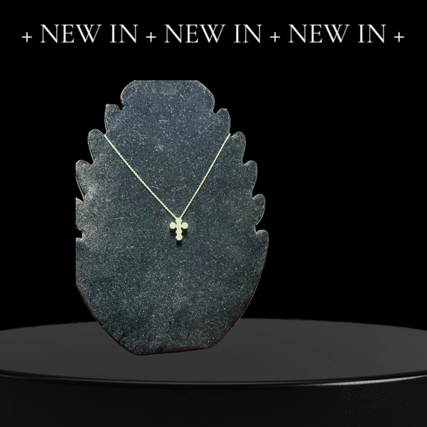 collana-pendente-croce-brillantinata