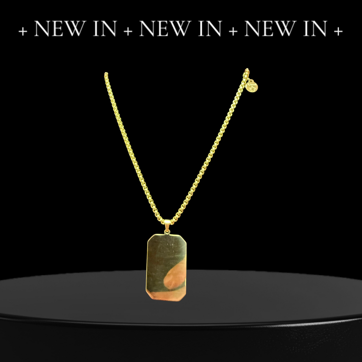 collana-targhetta-oro-personalizzabile