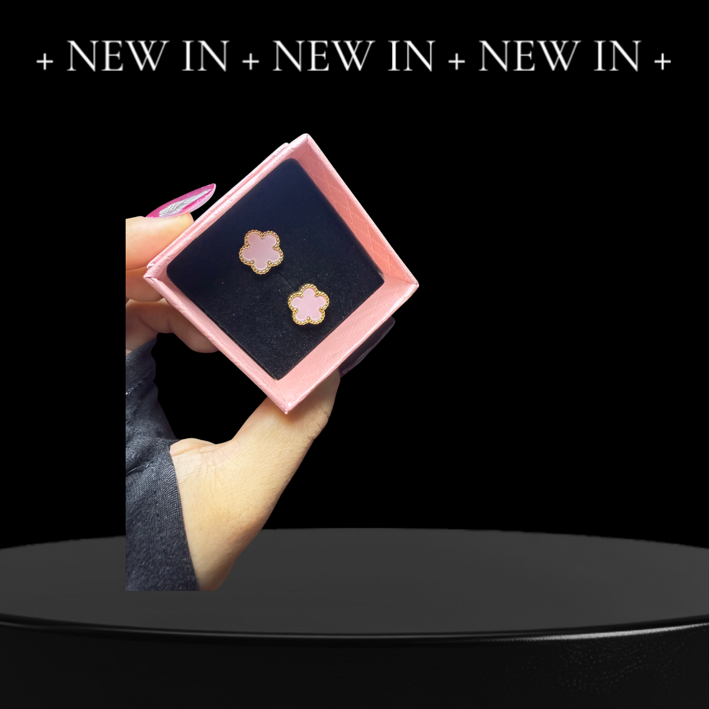 orecchini-modello-van-cleef-nero-rosa