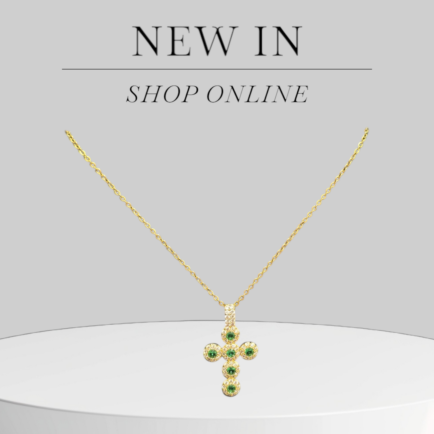 collana-croce-con-brillantini-vari-colori