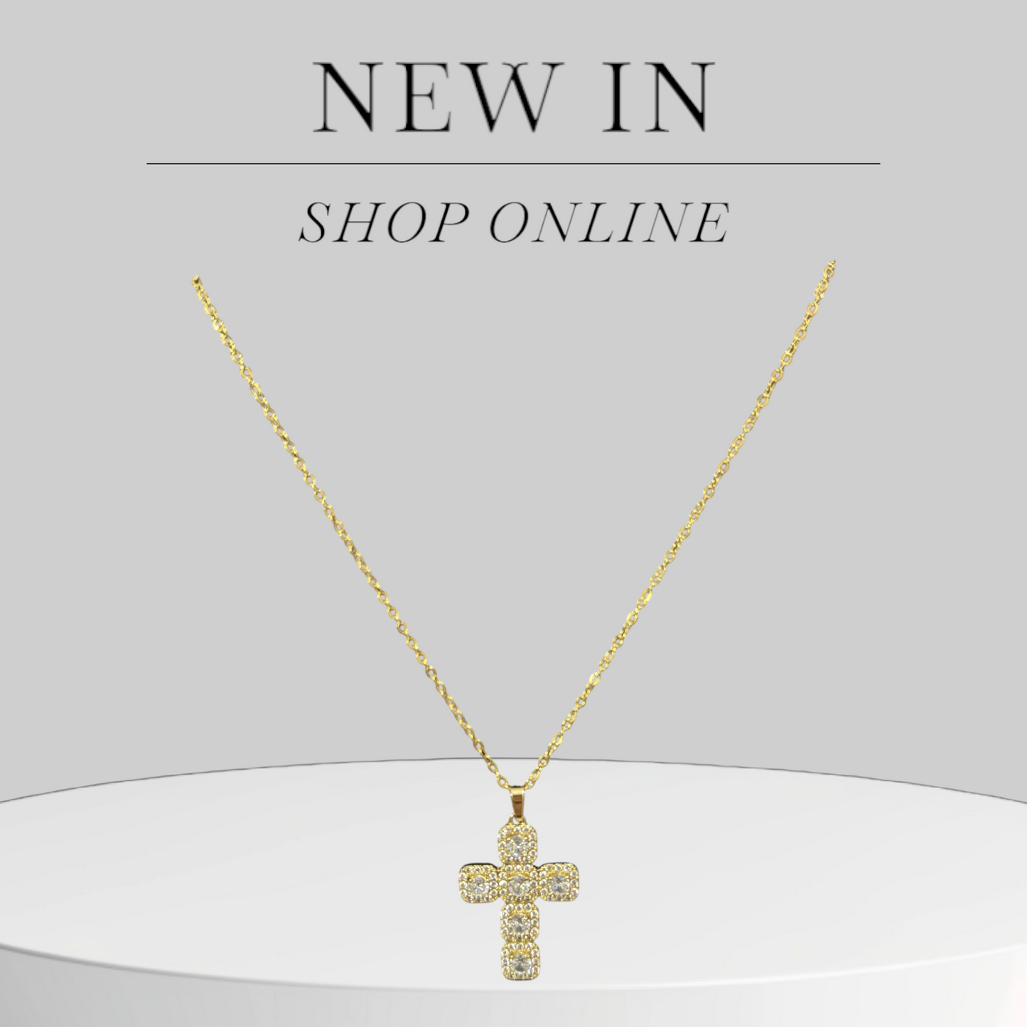 collana-croce-con-brillantini-vari-colori