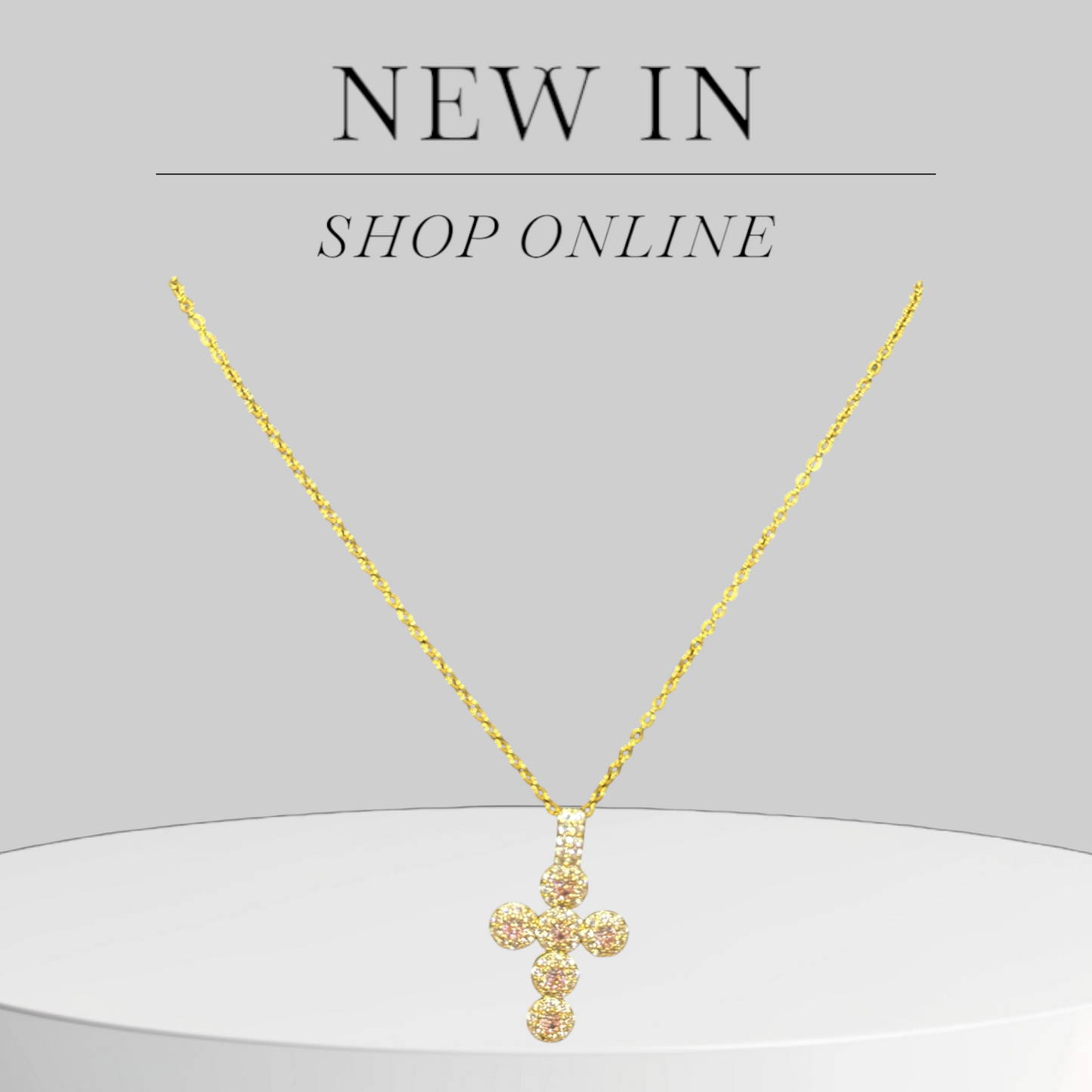 collana-croce-con-brillantini-vari-colori